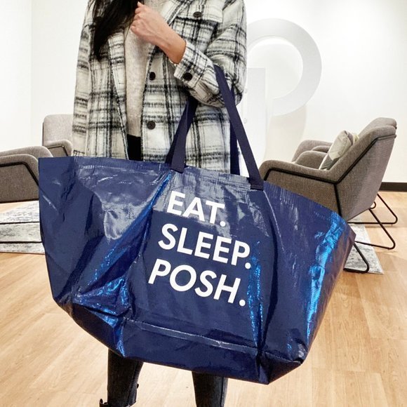 Oversized Double Handle Tote - Picture 4 of 11